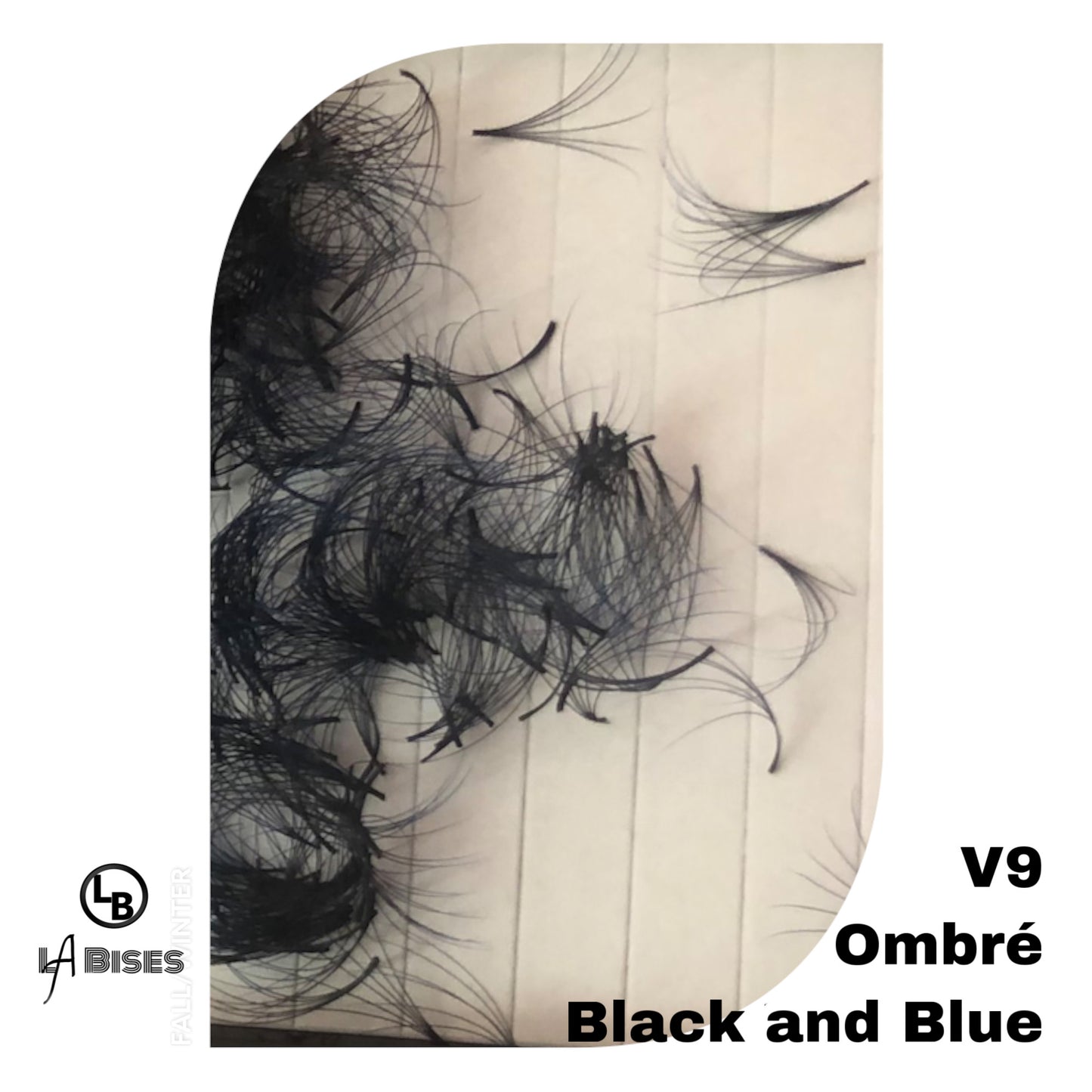 6D premade fan - mixed colors  Eyelash Extensions Supply
