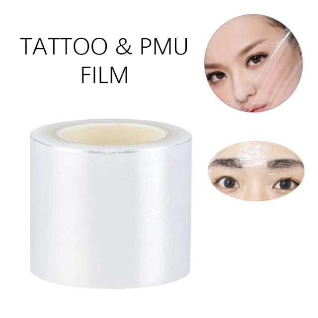 Tattoo/lash removal Film Wrap Clear Cover Microbading Plastic Preservative 42mm*200mm Disposable Eyebrow Lips Transparent PMU Supplies