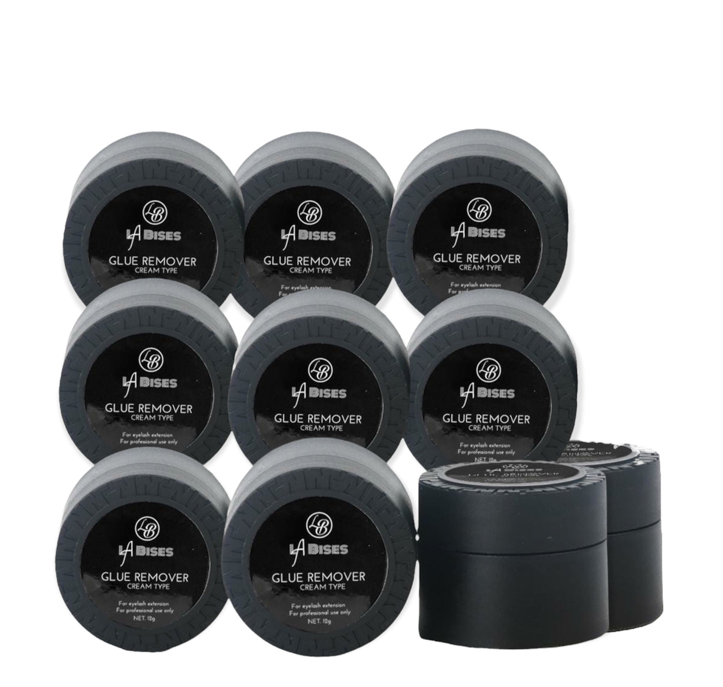 BUNDLE: 10x La Bises Eyelashes Extension cream Removal La Bises