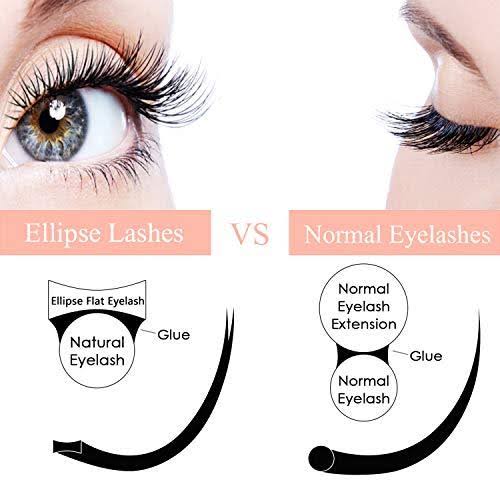 FLAT LASH Eyelash Extension Mix length 10 to 15mm