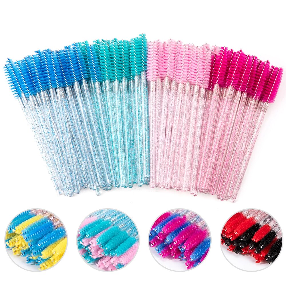 Mixed color Eyelashes Extension Wand