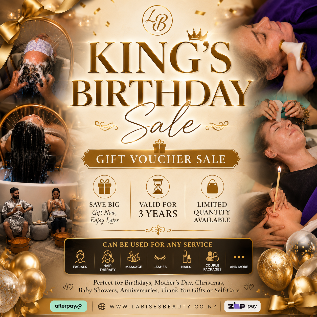 King’s Birthday Gift Voucher