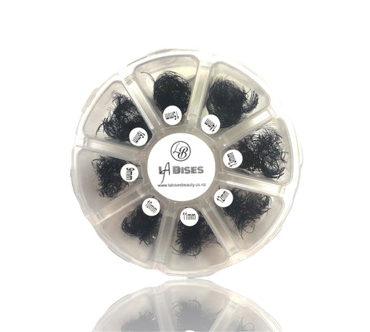 10D 0.07 Cc curl Mixed Length Pre-made Fan Eyelash Extensions Supply