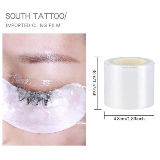 BUNDLE 10x tattoo/lash removal Film Wrap Clear Cover Microbading Plastic Preservative 42mm*200mm Disposable Eyebrow Lips Transparent PMU Supplies