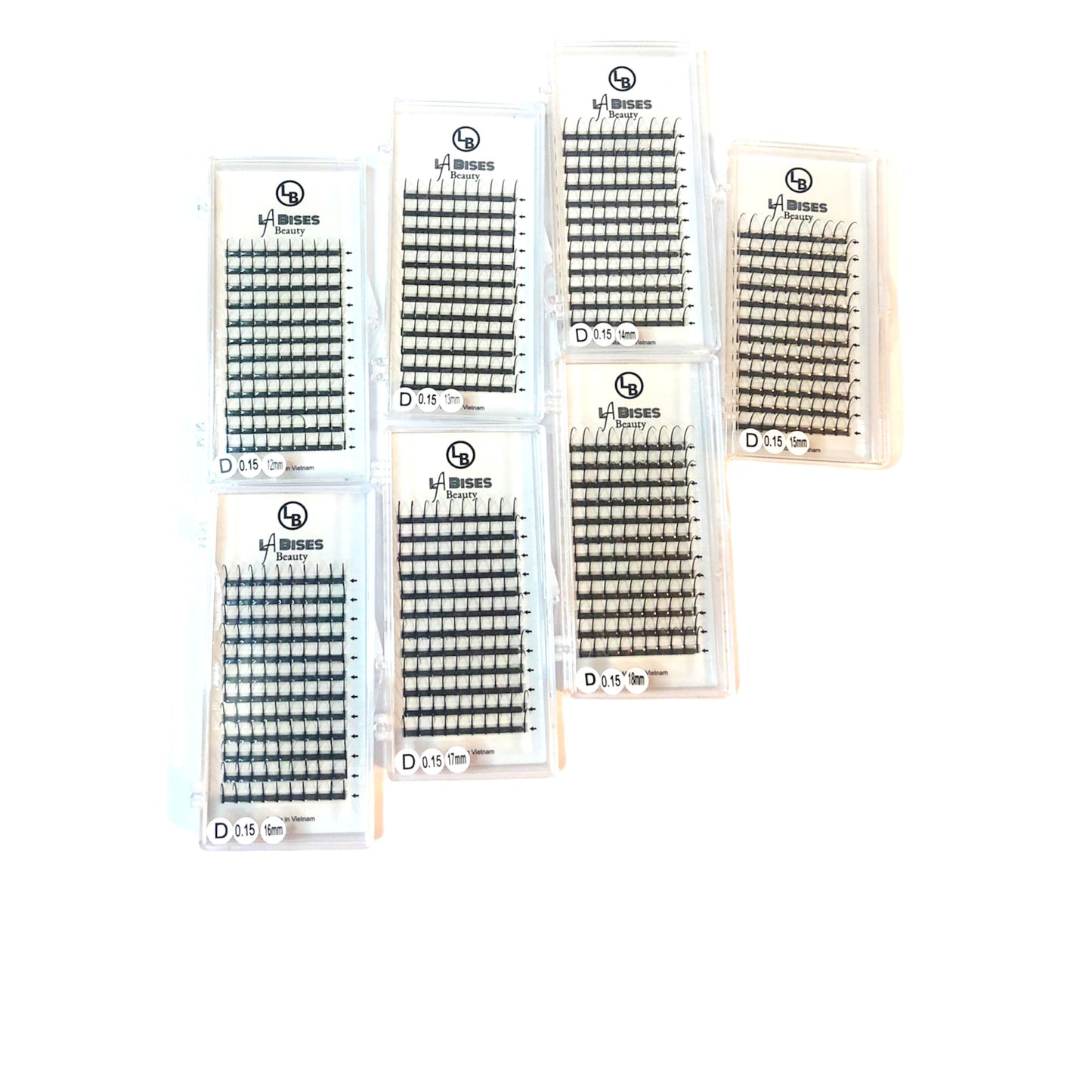 BUNDLE: 7 Spike/Wispy/Strip Katun - K Kim -Wispy Eyelash Extensions Lash Trays